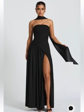 BabyBoo Maliyah Maxi Dress - Black